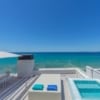 Vista terraza piscina Fontanellas Playa